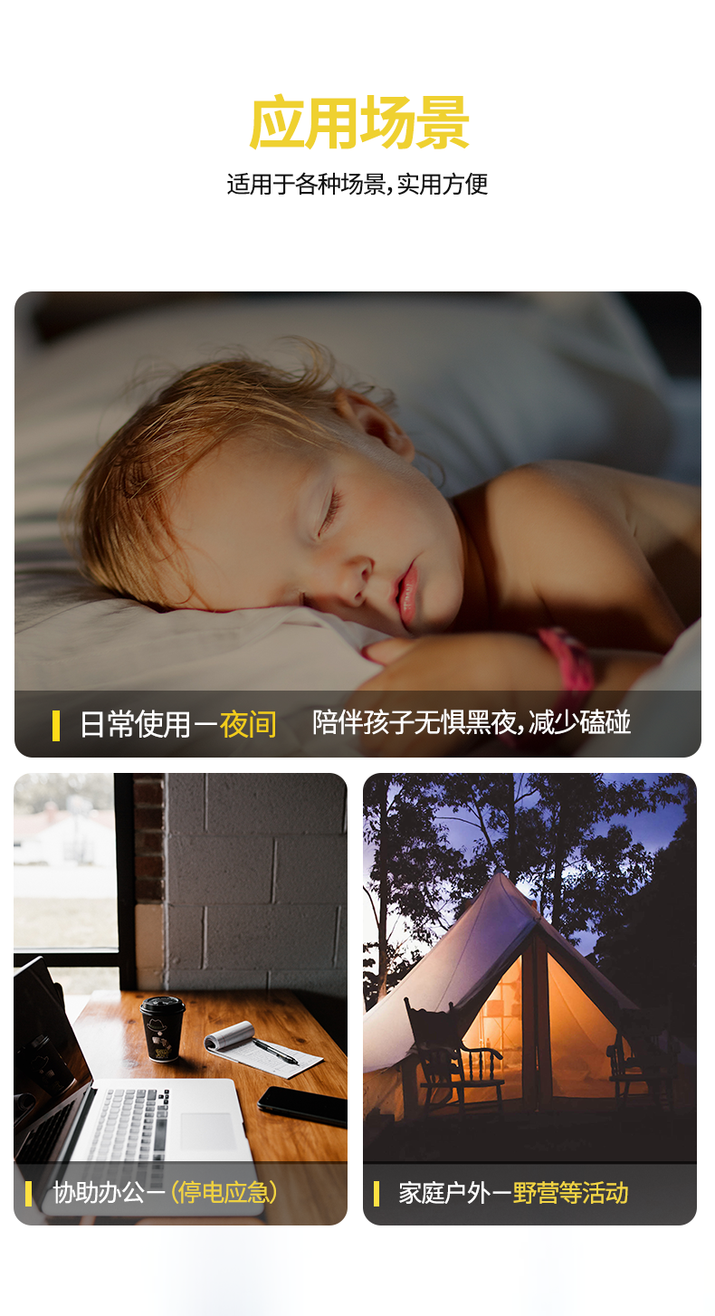 智能小夜燈的應(yīng)用場景